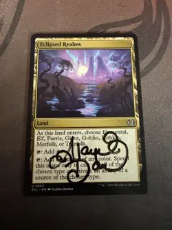 Eclipsed Realms Lorwyn Eclipsed MTG SIGNED - Image 1