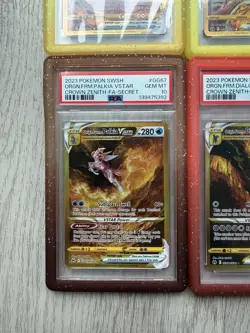 Pokemon Giratina - Palkia - Arceus - Dialga VSTAR - Gold Set Crown Zenith PSA 10 - Image 4