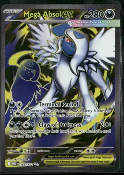 Pokemon TCG Mega Evolutions Holo 161/132 - Mega Absol EX - Image 1