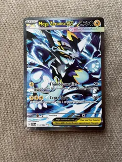 Pokemon TCG Mega Zeraora ex - 114/084 Pitch Black SIR - Image 1