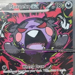Pokemon Morpeko EX 117/084 SIR Pitch Black English NM/MT Pack Fresh - Image 5