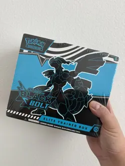 Pokemon TCG Black Bolt Elite Trainer Box ETB New Factory Sealed - Image 1