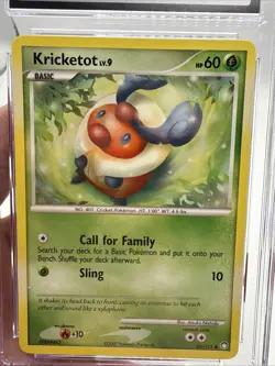 Pokemon 2007 Kricketot 86/123 Mysterious Treasures GEM MINT CGC 10 - Image 2