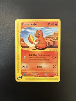 Pokemon TCG Charmander Expedition Base Set 2002, #97/165 LP - Image 1