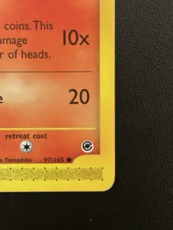 Pokemon TCG Charmander Expedition Base Set 2002, #97/165 LP - Image 3