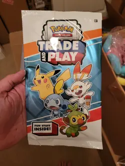 Pokemon Trade And Play Sealed Jumbo Pack Galar Sword and Shield - Image 1