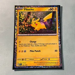 Pokemon TCG Pikachu 002/015 McDonald's 2024 Promo Holo EN 2024 60HP Kimura - Image 1