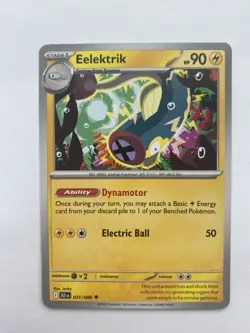 Elektrik 031/086 Pokemon TCG Black Bolt Uncommon - Image 1