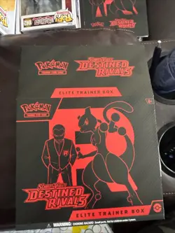 Pokemon Destined Rivals Elite Trainer Box ETB - Empty Box ONLY! - Image 1