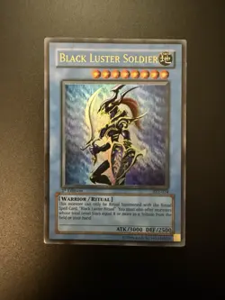 Yu-Gi-Oh Black Luster Soldier 1st Edition Ultra Rare Card TCG - Image 1