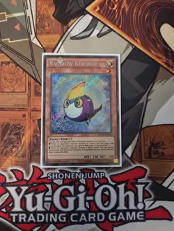 YUGIOH RAINBOW KURIBOH MP14-EN188 SECRET 1ST ED NM/VLP - Image 1