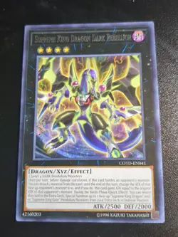 Supreme King Dragon Dark Rebellion COTD-EN041 Code of the Duelist Unlimited Ed - Image 1