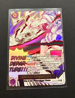 One Piece CCG Divine Departure OP13-076 Rare Foil Alt Art English - Image 1