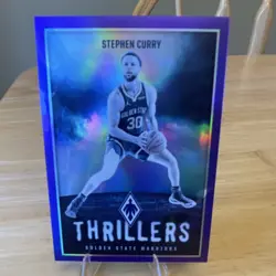 Panini 2023-24 Phoenix Thrillers Stephen Curry #3 Purple 60/75 Warriors - Image 1