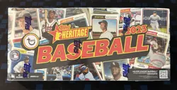 💥2023 Topps Heritage 💥FACTORY SEALED Baseball Hobby Box - Image 1