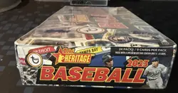 💥2023 Topps Heritage 💥FACTORY SEALED Baseball Hobby Box - Image 4