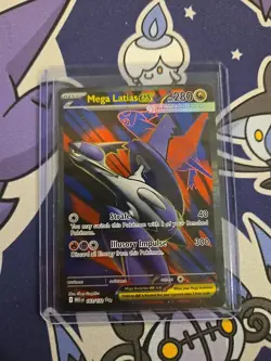Mega Latias ex Pokemon Mega Evolutions 163/132 Near Mint NM - Image 1