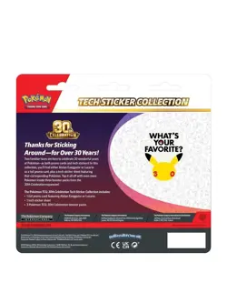 Pokemon TCG 30th Celebration Tech Sticker Collection (Lucario) PRESALE - Image 4