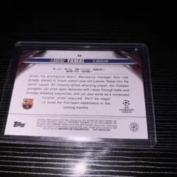 Topps 2023/24 Uefa Club Competitions Lamine Yamal Rookie - Image 2