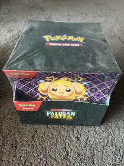 Pokemon Paldean Fates Tech Sticker Collection Sealed Display Case Fresh - Image 1