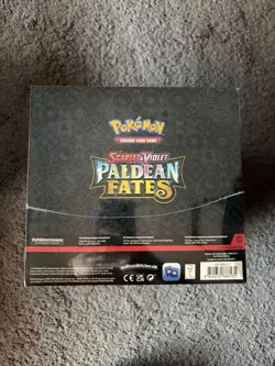 Pokemon Paldean Fates Tech Sticker Collection Sealed Display Case Fresh - Image 4