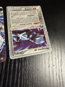 Pokemon TCG 2-Card Holo Foil Lot Metagross ex 95/108, Palkia Dialga LEGEND - Image 4