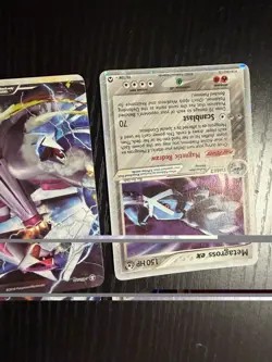 Pokemon TCG 2-Card Holo Foil Lot Metagross ex 95/108, Palkia Dialga LEGEND - Image 5