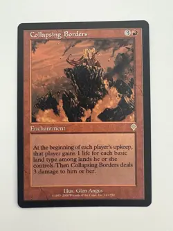 Collapsing Borders MTG Magic the Gathering Card NM Near Mint INV - Image 1