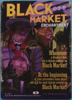 Black Market (Secret Lair Promo) FOIL MINT MTG MAGIC CARD (515650) ABUGames - Image 1