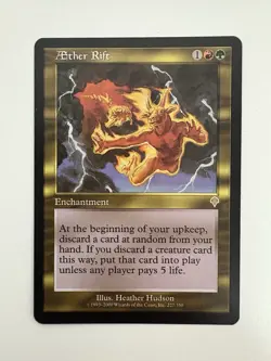Aether Rift MTG Magic the Gathering Card LP Lightly Played INV - Image 1