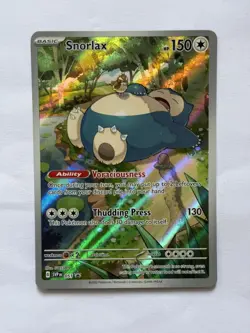 Snorlax SVP 051 Black Star Promo Card - Image 1