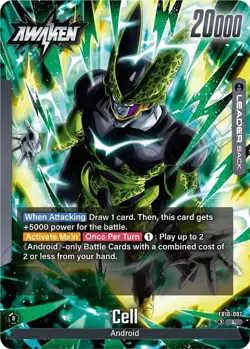 Cell FB10-097 L Dragon Ball Super Card - Image 1