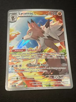 Lycanroc 166/159 Sv09: Journey Together Holo - Pokemon TCG Card - Image 1
