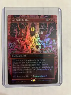 All Will Be One Rainbow Foil Secret Lair NM/M Magic MTG - Image 1