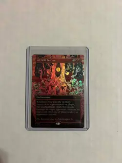 All Will Be One Rainbow Foil Secret Lair NM/M Magic MTG - Image 2