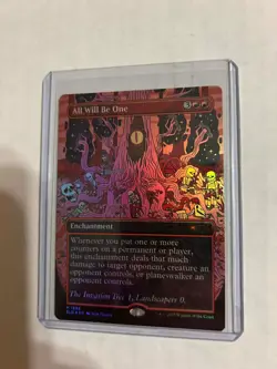 All Will Be One Rainbow Foil Secret Lair NM/M Magic MTG - Image 5