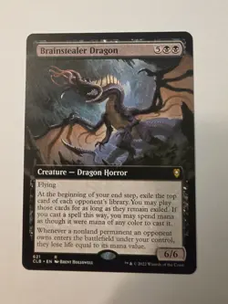 Brainstealer Dragon - MTG - Extended Art - Battle for Baldur's Gate - #621 - NM - Image 1