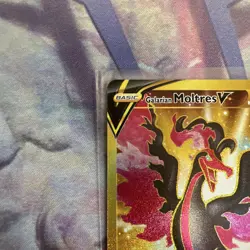 Pokemon TCG Galarian Moltres V 183/172 Brilliant Stars Secret Rare Holo - Image 3