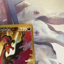 Pokemon TCG Galarian Moltres V 183/172 Brilliant Stars Secret Rare Holo - Image 4