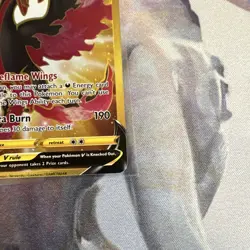 Pokemon TCG Galarian Moltres V 183/172 Brilliant Stars Secret Rare Holo - Image 5