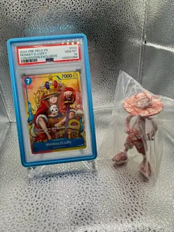 One Piece CCG Monkey.D.Luffy (Convention Promo 2024) P-043 PSA 10 - Image 3