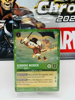 Disney Lorcana TCG Scrooge McDuck Promo Card (New Sealed) - Image 1