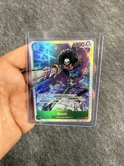 One Piece Card Game Brook OP15-032 R Foil Character 6000P Slash Kami’s Island - Image 4