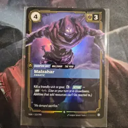 FOIL Riftbound Malzahar Card 113/298 English League of Legends - Image 1