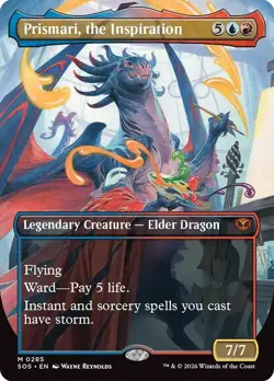 Prismari, the Inspiration Borderless Secrets of Strixhaven NM MTG - Image 1