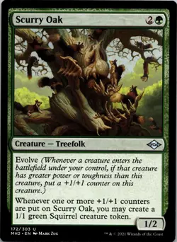 Scurry Oak 172 Uncommon Modern Horizons 2 MTG Near Mint - Image 1