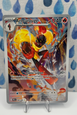 Pokemon TCG Armarouge Pitch Black Illustration Rare 86/84 - Image 1
