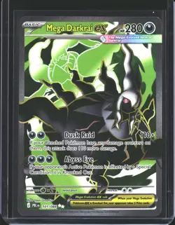 Mega Darkrai ex 101/084 Ultra Rare Pitch Black Pokemon Holo NM/M - Image 1