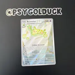 Pokemon Reuniclus SVP 212 Black Star Promo Holo Card Near Mint Condition TCG E5 - Image 1