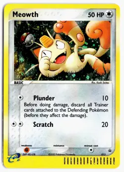 Meowth 013 Promo Nintendo Black Star Promos Pokemon NM - Image 1
